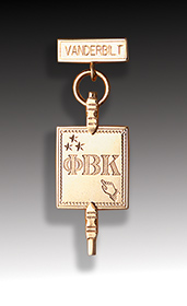 Medium Phi Beta Kappa Key with Bar Pin